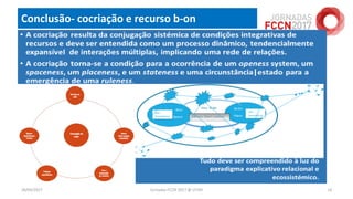 Conclusão- cocriação e recurso b-on
18/04/2017 Jornadas FCCN 2017 @ UTAD 14
 