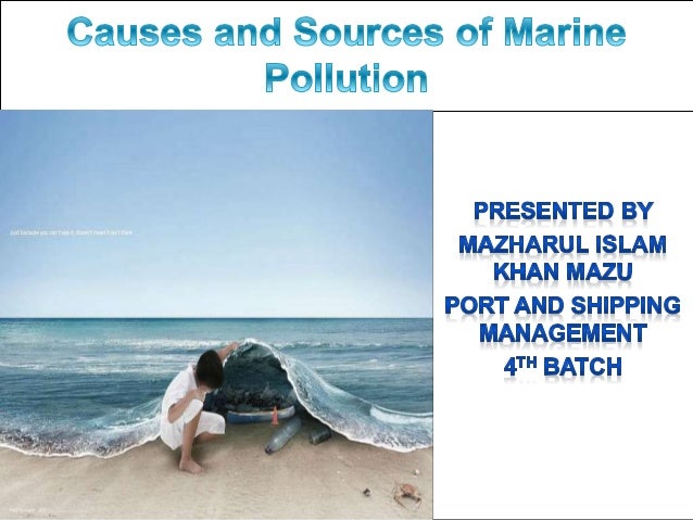 case study of marine pollution