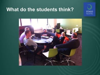 What do the students think?
 