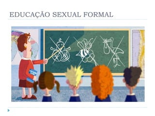 EDUCAÇÃO SEXUAL FORMAL
 