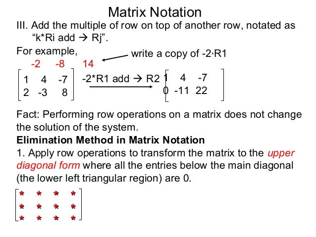 83 matrix notation
