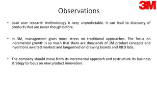 Innovation at 3M case analysis | PPTX