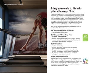 Seattle Window Film: 3M Digital Wallcover Brochure | PDF