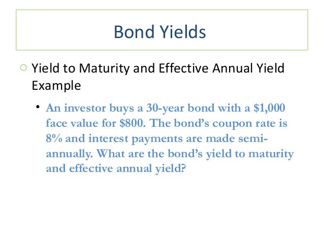 Coupon rate yield to maturity bond price