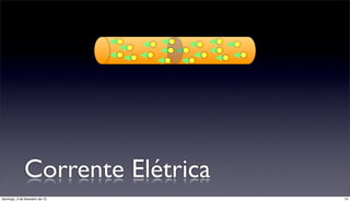 Corrente Elétrica
domingo, 3 de fevereiro de 13     14
 