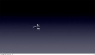 Q
                                i=
                                   ∆t




domingo, 3 de fevereiro de 13           15
 