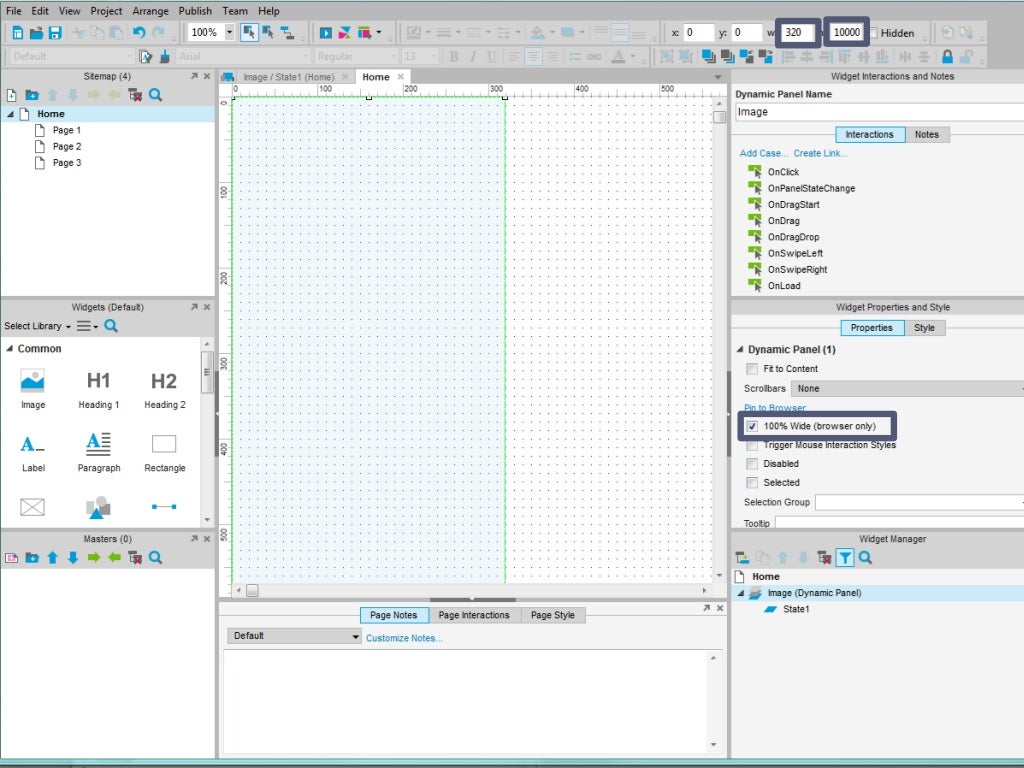 Designing Responsive Interfaces in Axure 6.5 & 7