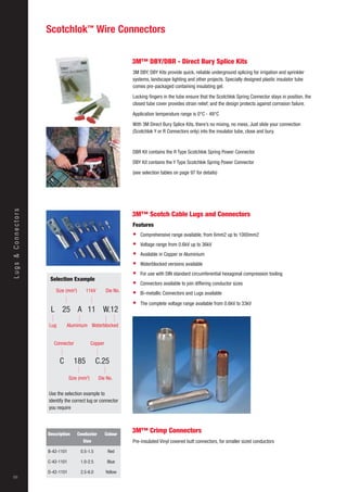 3M Electrical Catalogue - Low & High Voltage Cable Accessories ...