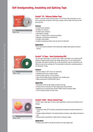 3M Electrical Catalogue - Low & High Voltage Cable Accessories (Scotchcast  & Cold Shrink)