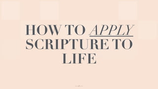 Devotion Method Bible Study Methods—#1 Devotional Method | PDF