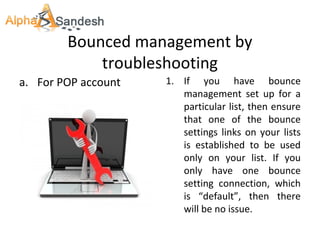 3 methods to manage email bounce effectively | PPT