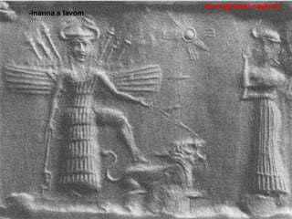 -Inanna s lavom -Ikonografski naglasci 