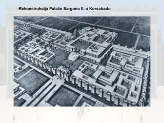 -Rekonstrukcija Palače Sargona II. u Korsabadu 
