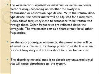 Transmission Wavemeter Rmt transmission lines and wave guides _ unit 1 | PPT