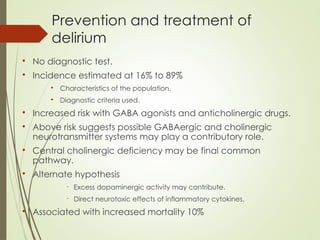 sedation in the ICU, delirium and how to use propofol | PPT