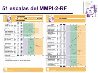 Test de personalidad multifasico MMPI 2 RF | PDF