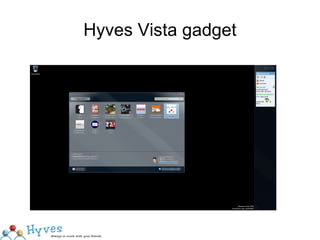 Hyves Vista gadget 