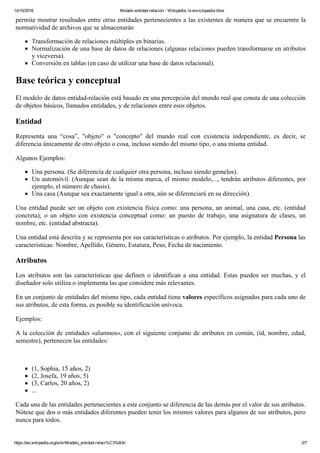 El Modelo Entidad-Relación