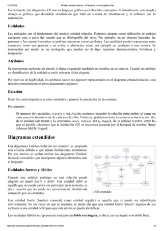 El Modelo Entidad-Relación