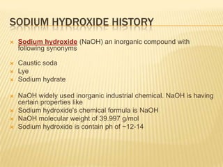 Essentially Natural Caustic Soda Lye (Sodium Hydroxide