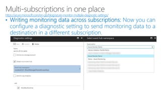 https://azure.microsoft.com/en-gb/blog/azure-monitor-multiple-diagnostic-settings/
 