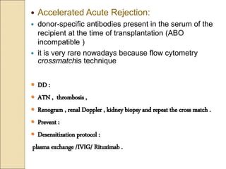 early care post kidney trasplantation . | PPT