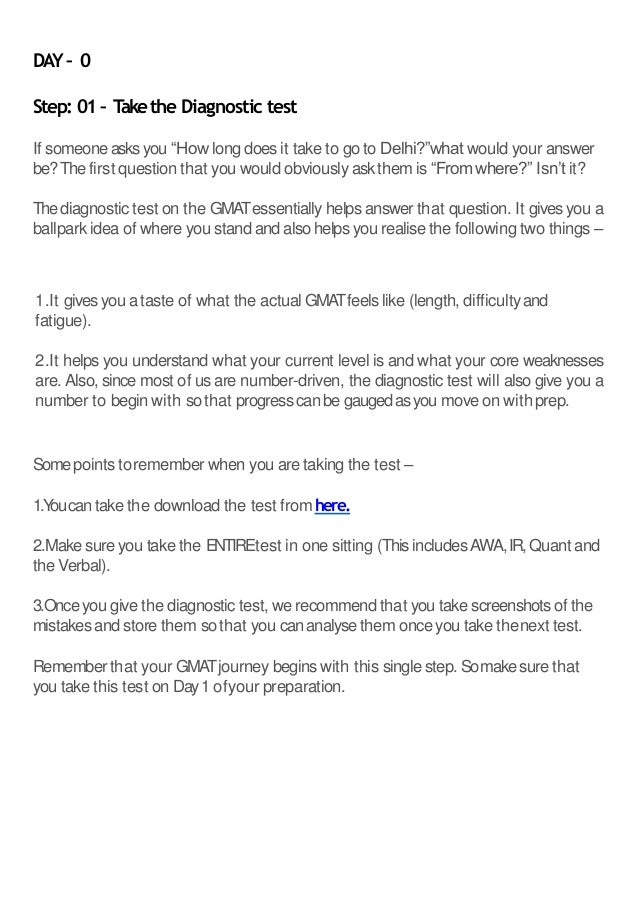 A 3 Month Study Plan For The Gmat