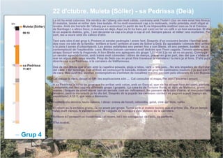 22 d'ctubre. Muleta (Sòller) - sa Pedrissa (Deià)
km
 0   Muleta (Sòller)
     09:10




 5




10   sa Pedrissa
     11:45?




15




20




25




     Grup 4
 
