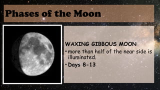 Moon and other Satellites (Phases of the Moon).pptx
