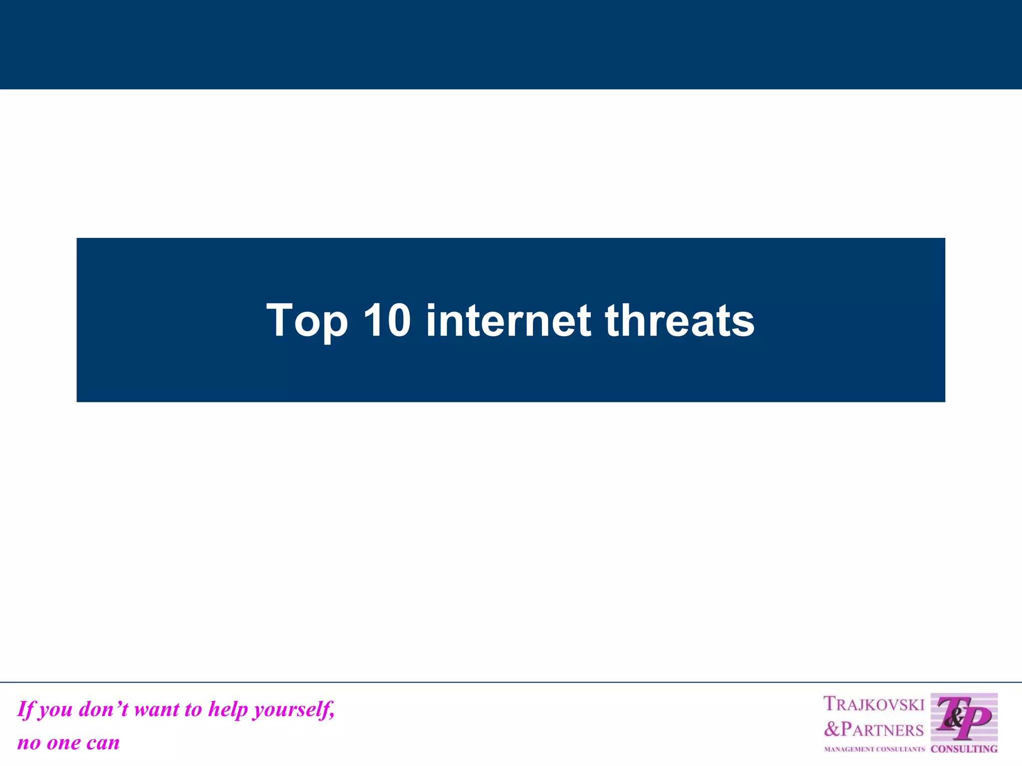 Top 10 internet threats 