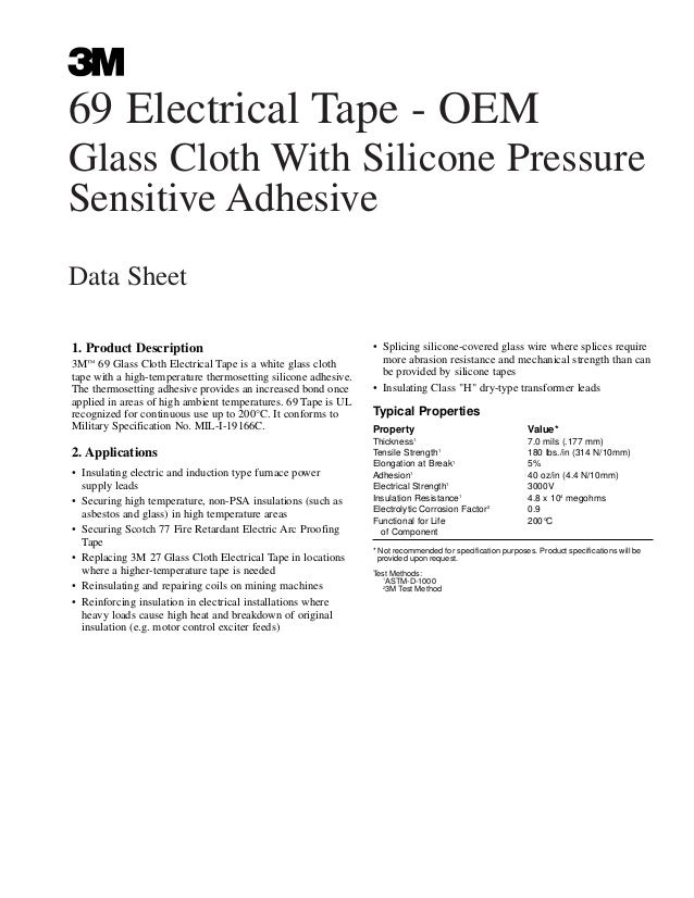 M Glass Cloth Electrical Tape M Glass Cloth Electrical Tape