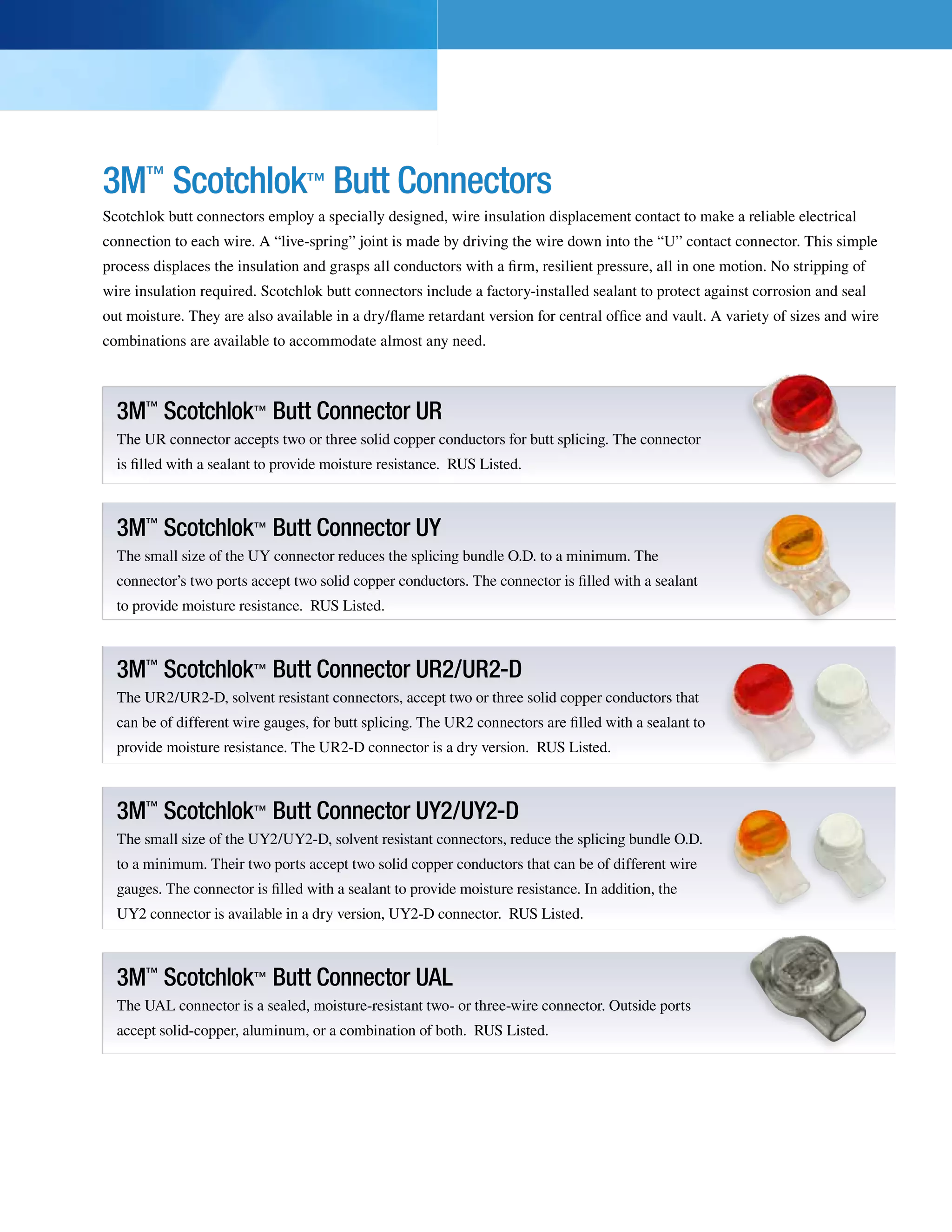 10-Pack Scotch Lock Scotchlok Splice Connectors – Plier Tap Wire Insulation Displacement For Electrical Jobs