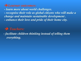 Impact of an international dimension to individual learner outcomes.   