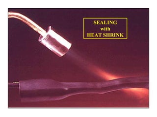 SEALING
with
HEAT SHRINK
 