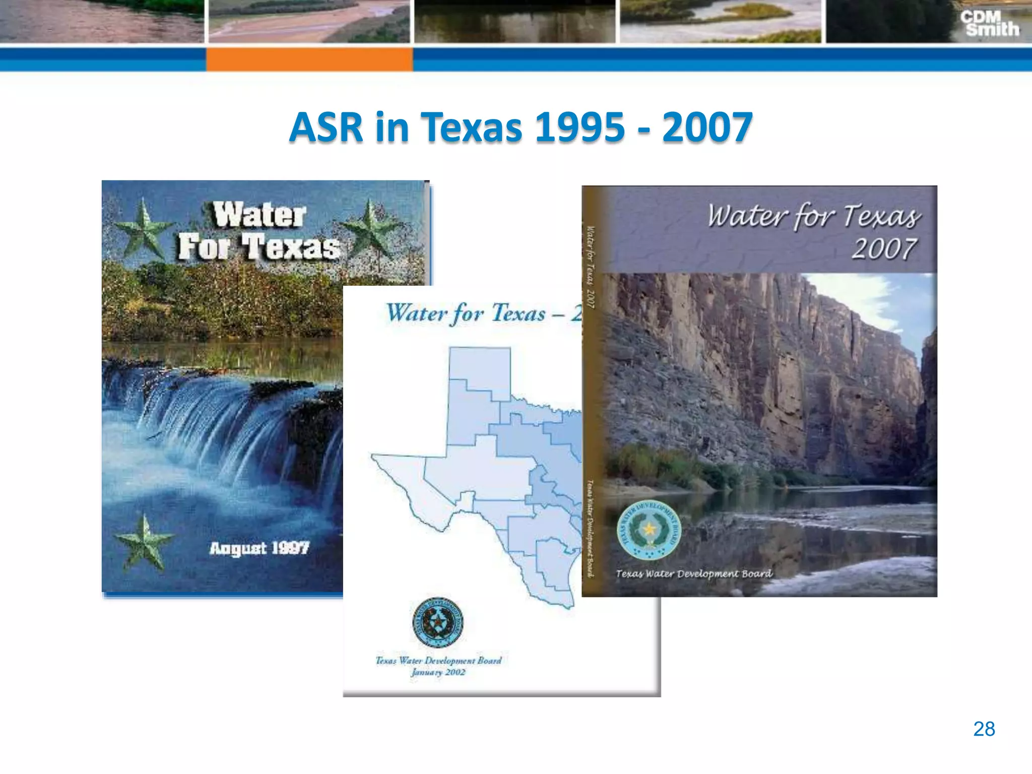 28
ASR in Texas 1995 - 2007
 