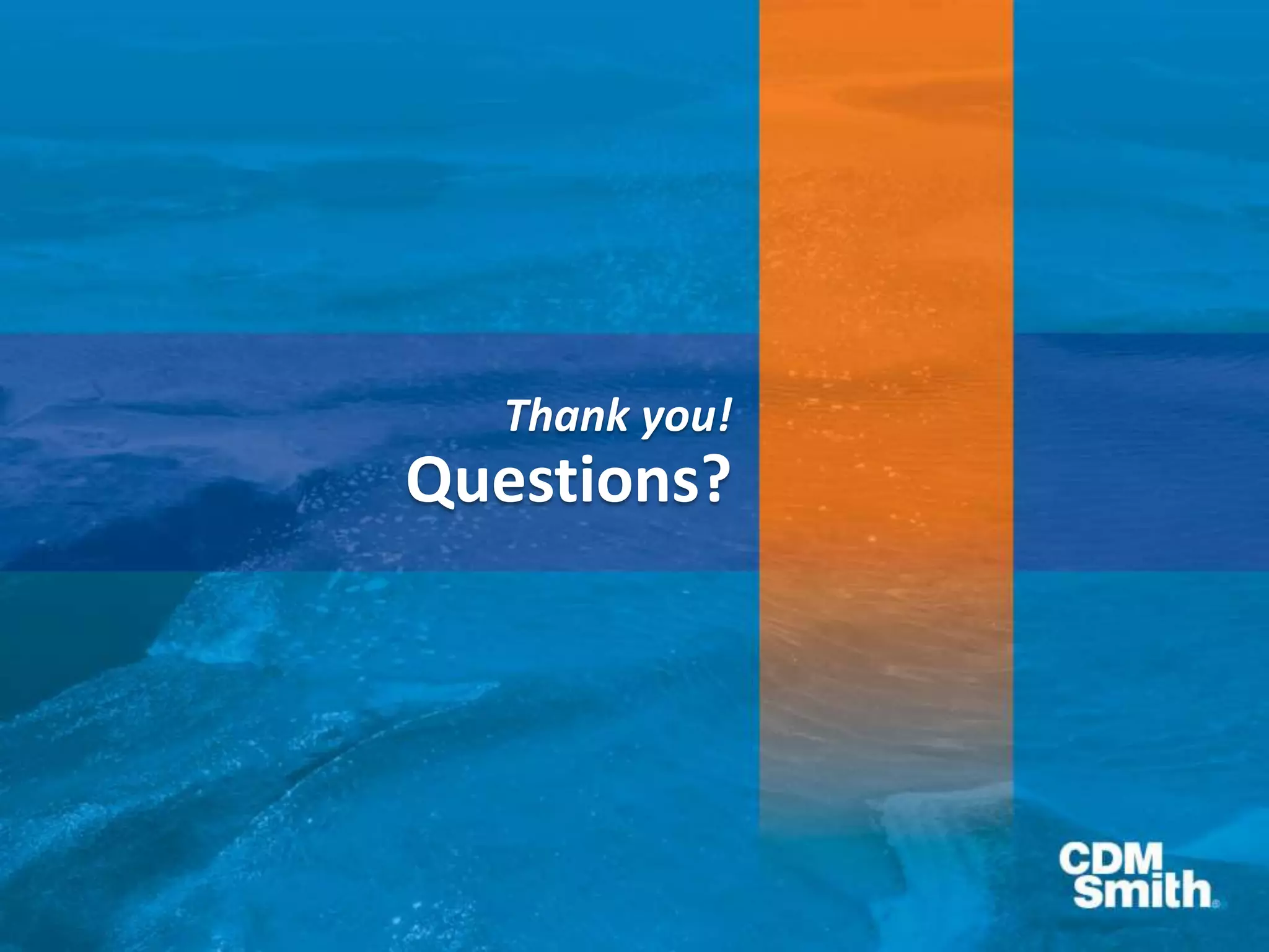 Thank you!
Questions?
 