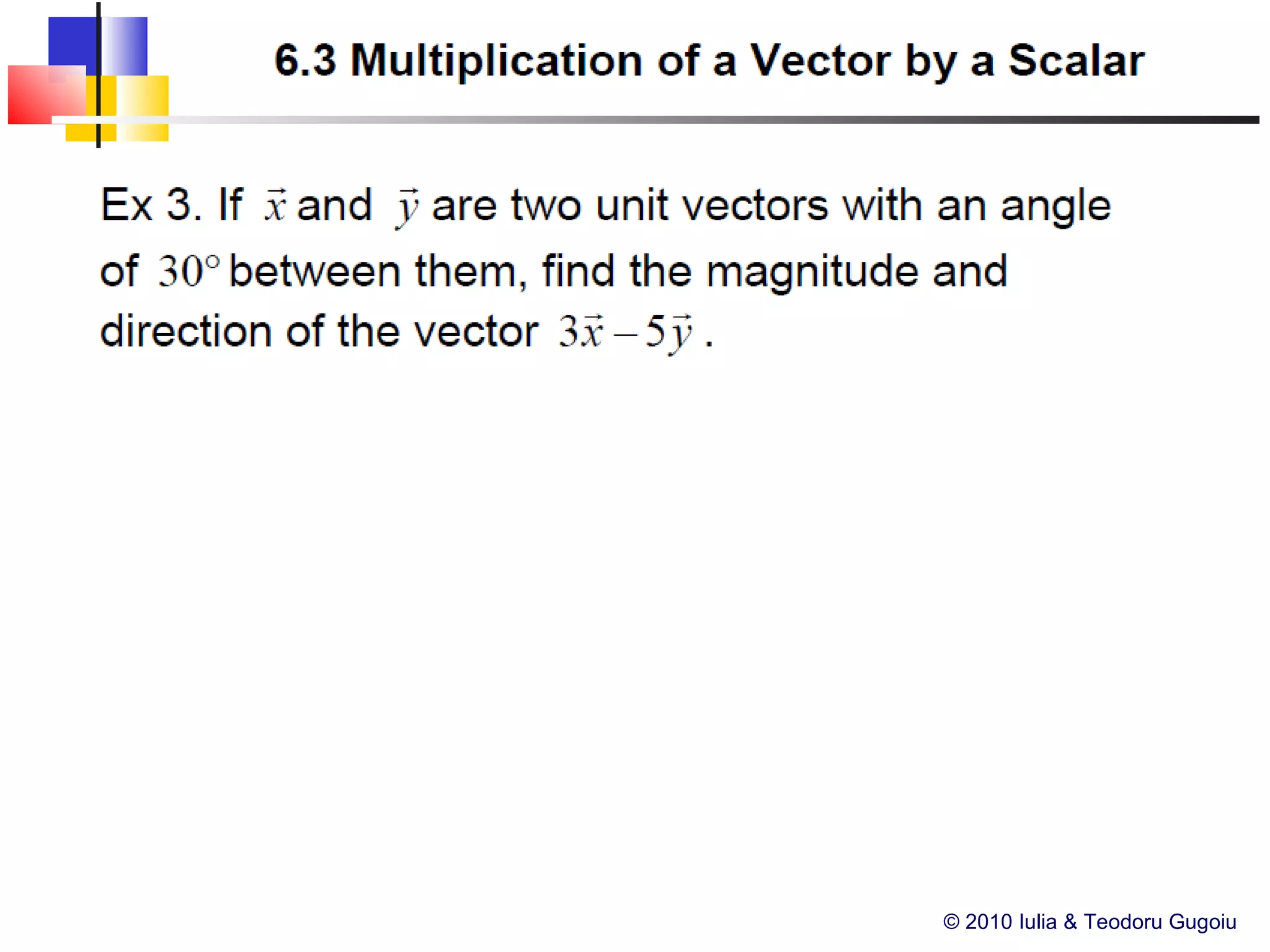 3 multiplication of_a_vector_by_a_scalar | PPS