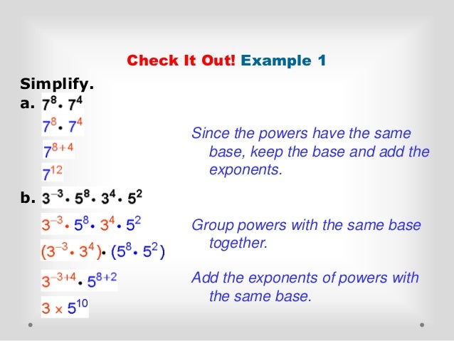 exponents properties the of Exponents Multiplication Properties of exponents properties the of Exponents Multiplication Properties of