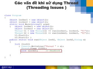 Comprehensive Guide to Multi-Threading Programming in C# | PPTX