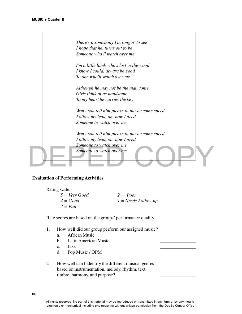 3 music grade 10 lm qtr 2 (8 apr 2015)