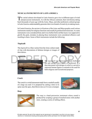 Music Grade 10 2nd Quarter