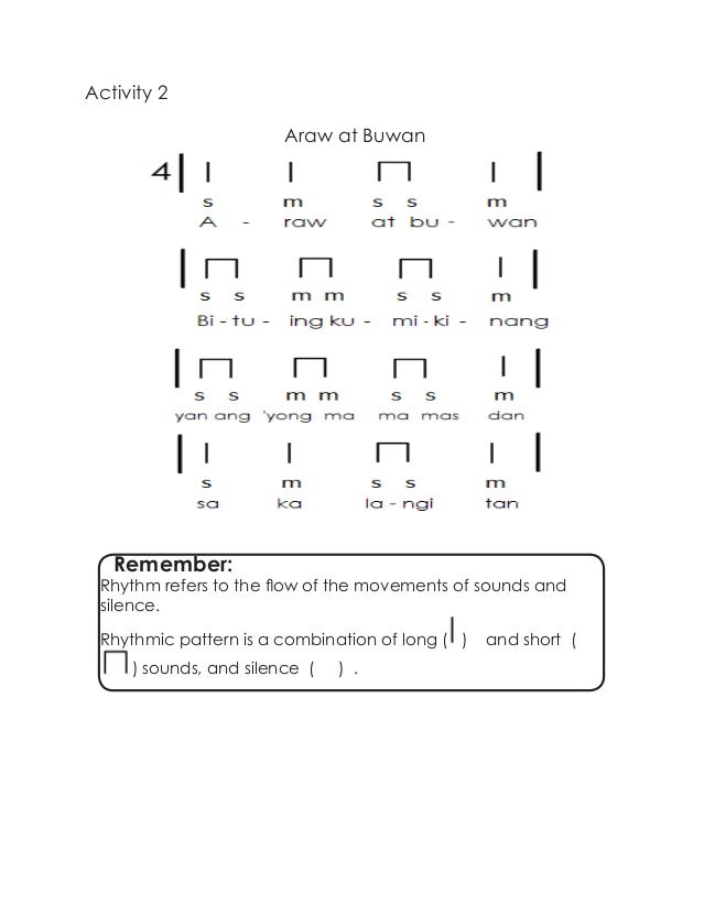MAPEH 3 Music Learner's Manual 1st Quarter