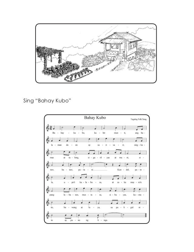 Bahay Kubo Lyrics With Rhythmic Pattern 3 music lm q1