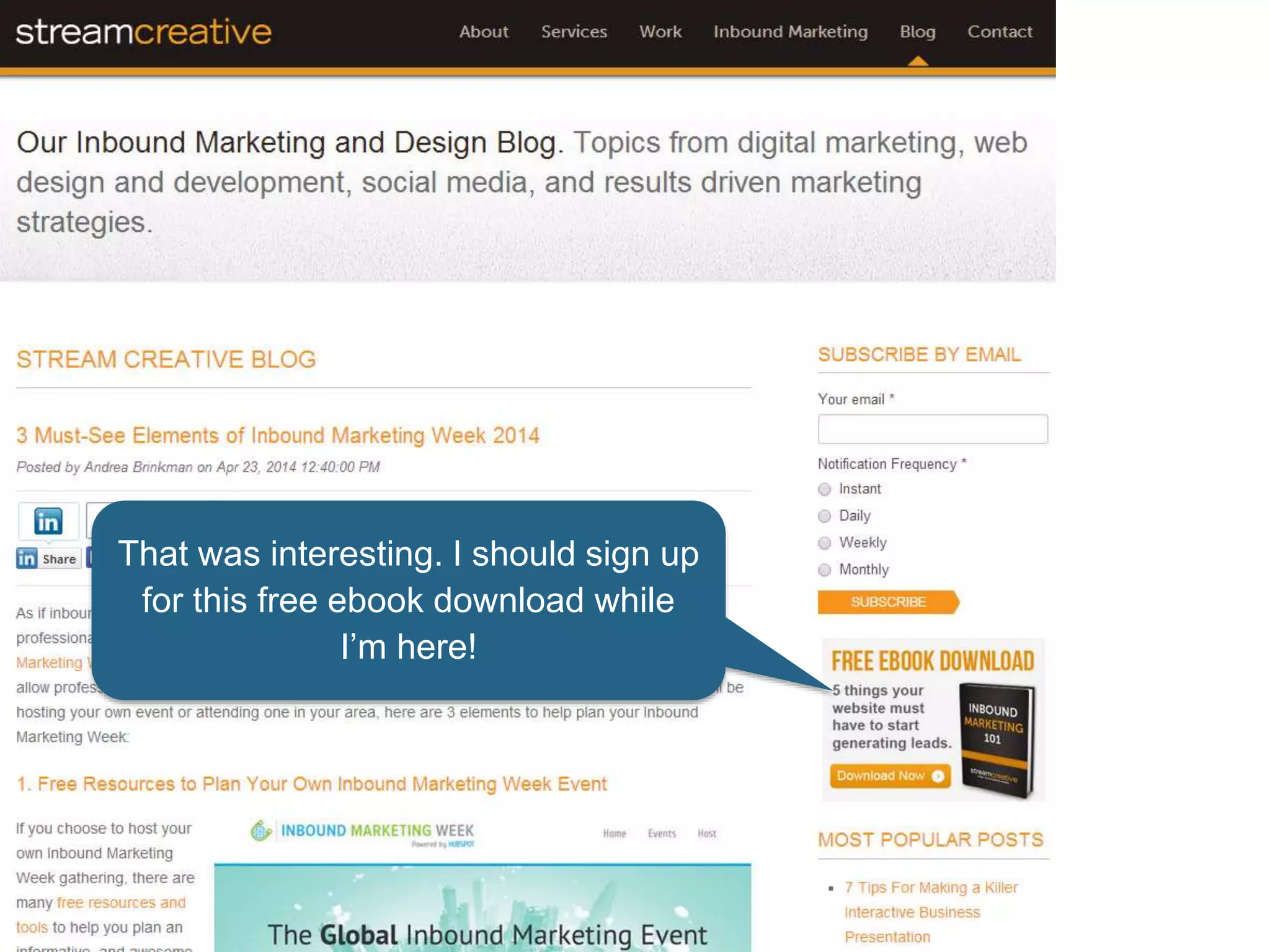 That was interesting. I should sign up
for this free ebook download while
I’m here!
 