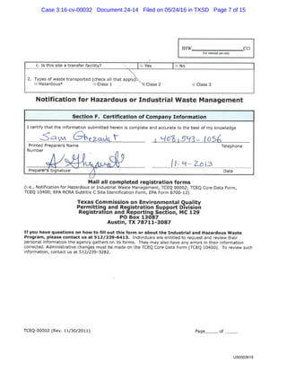 US0003619
Case 3:16-cv-00032 Document 24-14 Filed on 05/24/16 in TXSD Page 7 of 15
 