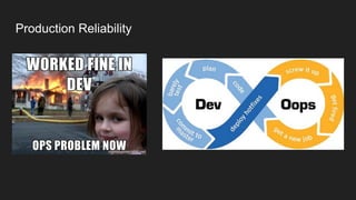 Production Reliability
 