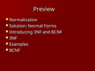 3NF_DATABASE_MANAGEMENT_SYSTEM_3NF_DATABASE_MANAGEMENT_SYSTEM | PPT