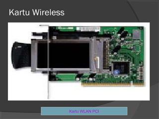Kartu Wireless
Kartu WLAN PCI
 