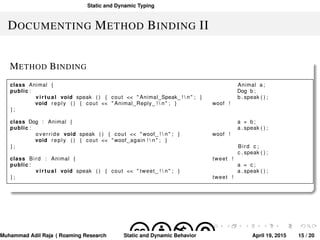 Static and Dynamic Behavior | PDF