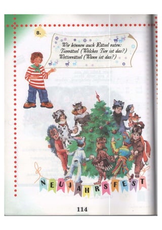 * * * ^ 7< *
Шг können auch Kätsel raten:
Tierrätsel (Welches Tier ist das?)
Wetterrätsel (Wann ist das?)
щ f * : * «
 